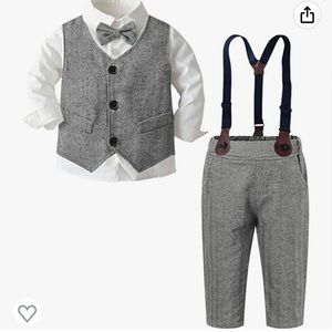 NWT 3 Piece Suit: 18-24 months